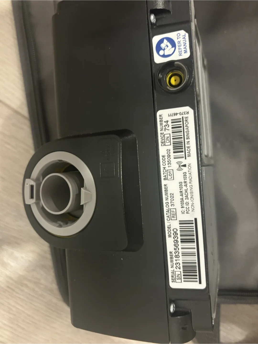 ResMed AirSense 10 CPAP Machine image indicator(4)