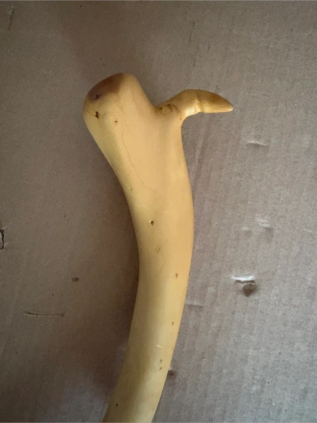 Hand Carved Wooden Walking Stick - photo 2