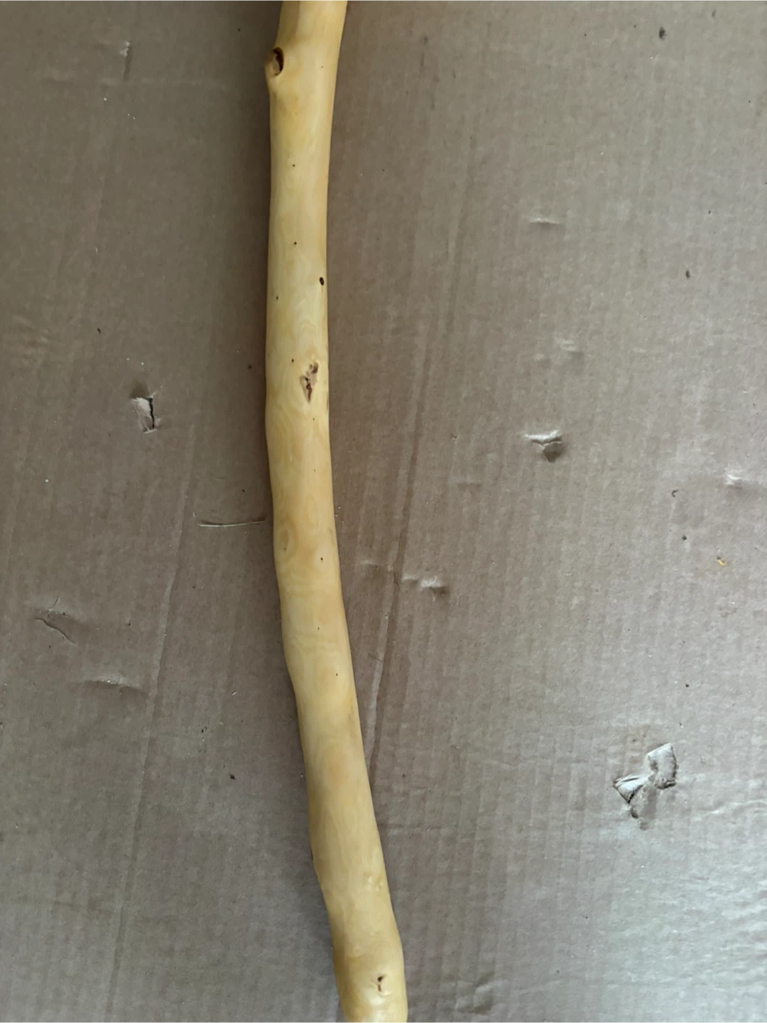 Hand Carved Wooden Walking Stick - photo 4