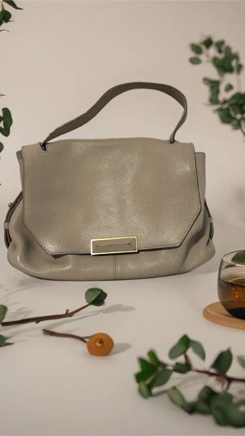 Marc Jacobs Grey Leather Handbag