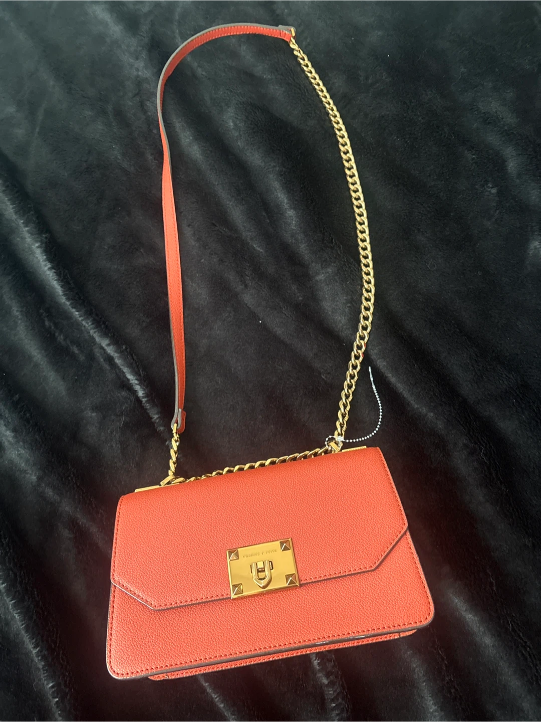 Charles & Keith Orange Shoulder Bag - photo 2