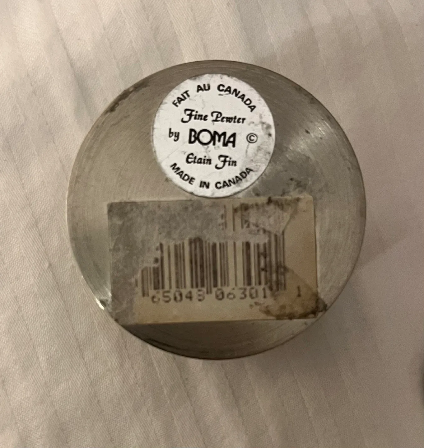 Vintage Pewter Box with Indigenous Art image indicator(8)