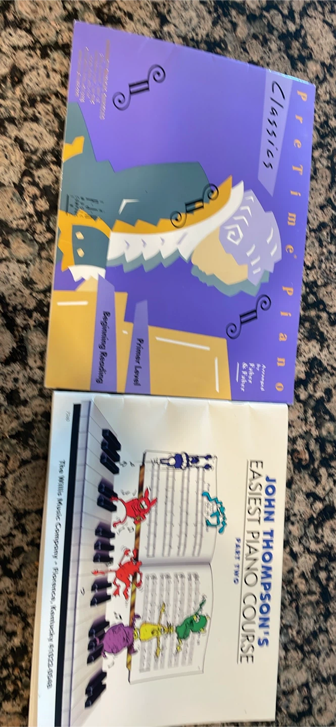 PreTime Piano Classics & John Thompson's Piano Course