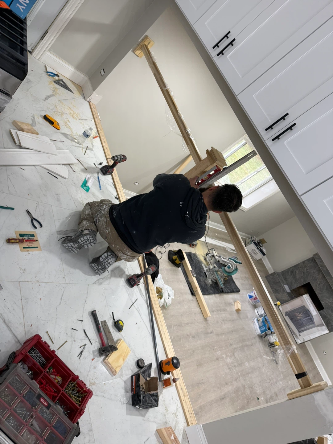 Outlet- electric- drywall - painting….