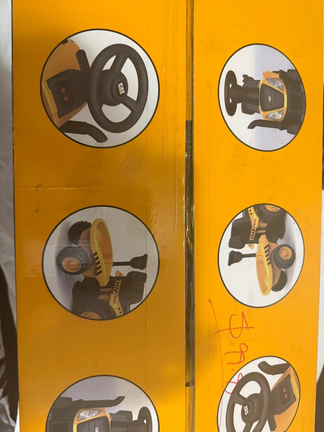 CAT Tractor Foot-to-Floor Ride-on Toy, 18-36 Months