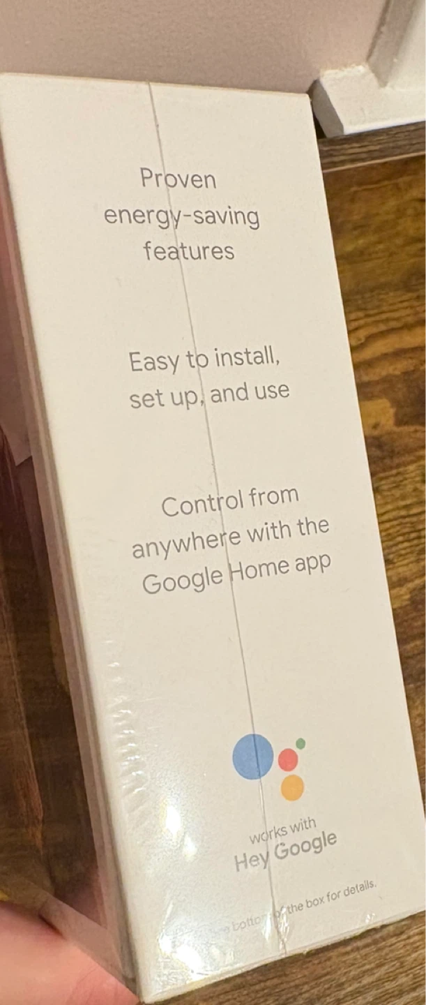 New Google Nest Thermostat - Snow - photo 4