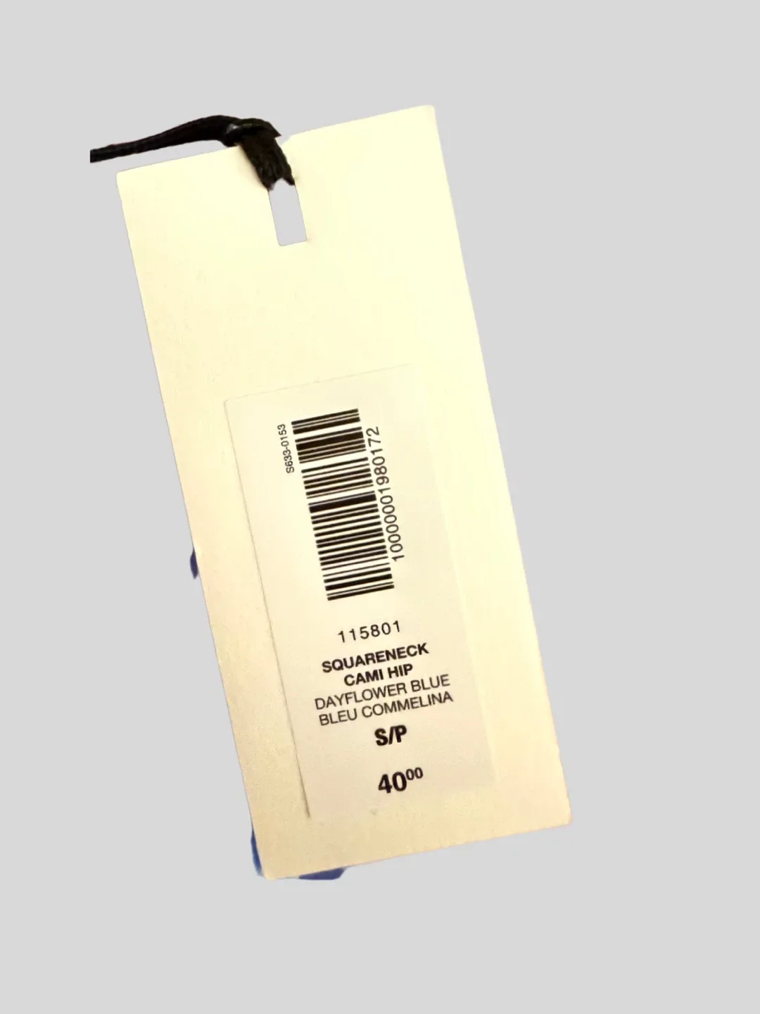 Aritzia Contour Squareneck Cami - Dayflower Blue (Size S) image indicator(2)