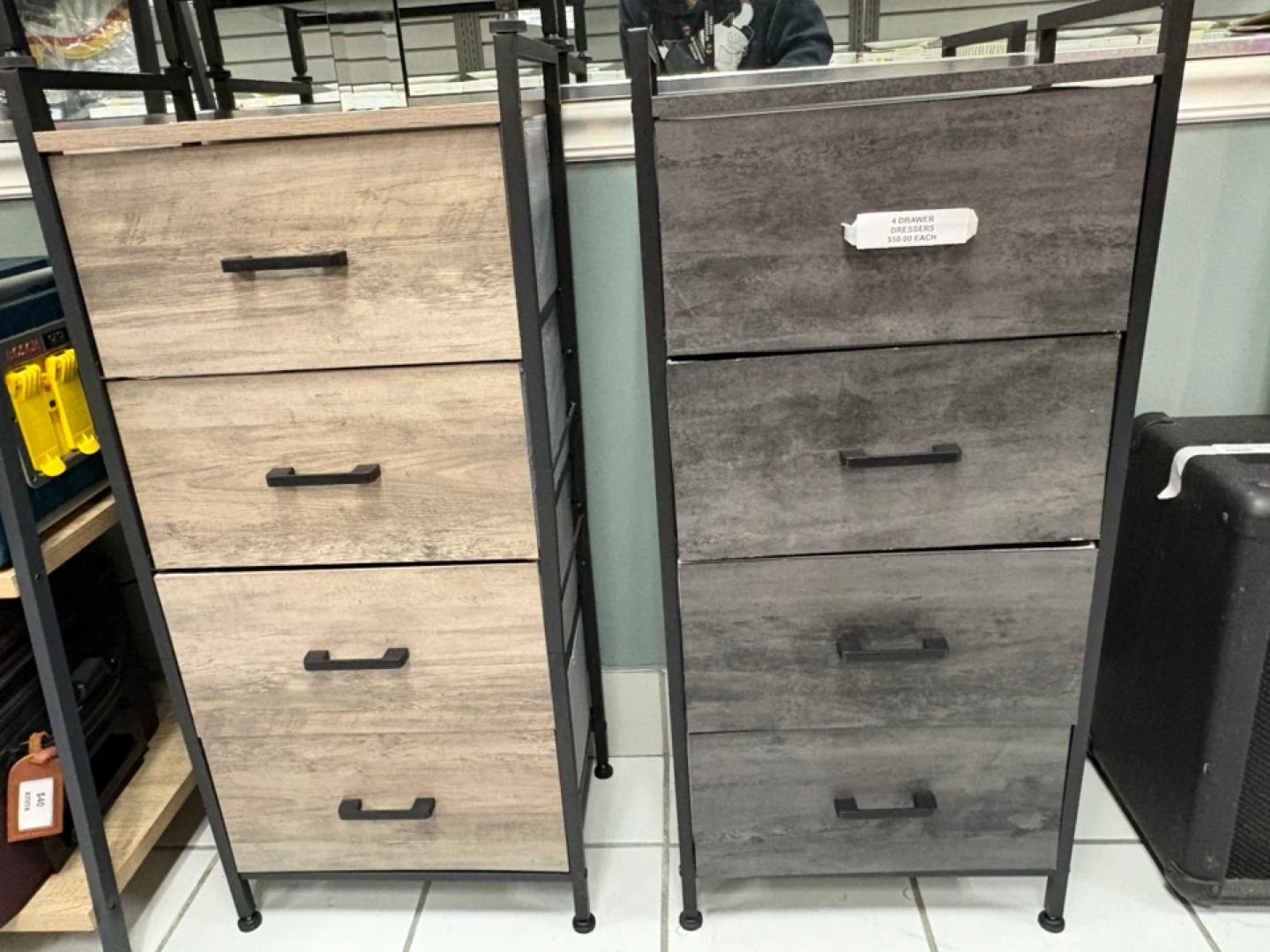 4-Drawer Dresser - 38" Tall
