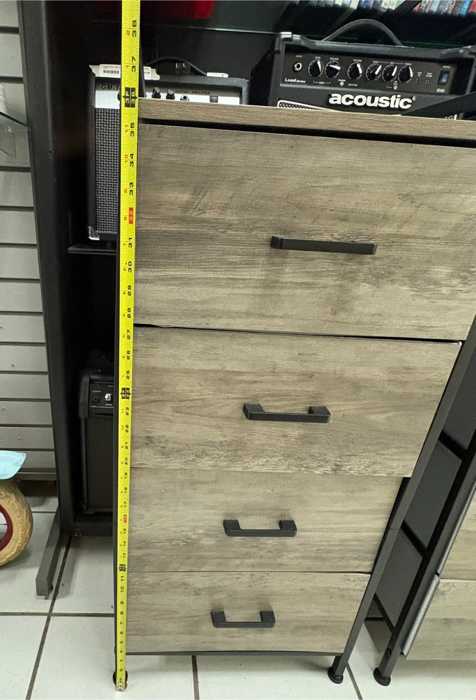 4-Drawer Dresser - 38" Tall - photo 3
