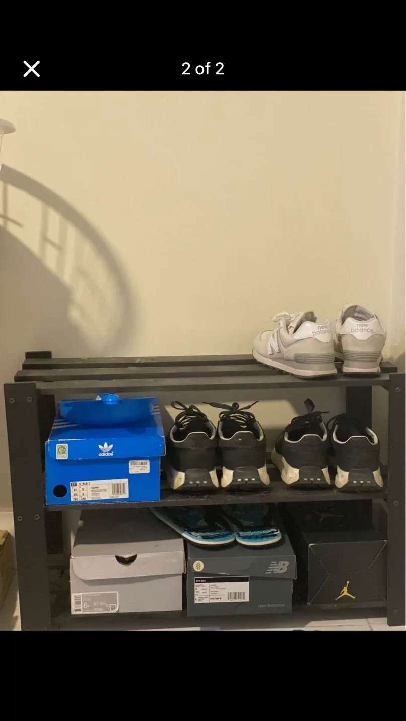 shoe rack  hold 9 pairs thumbnail