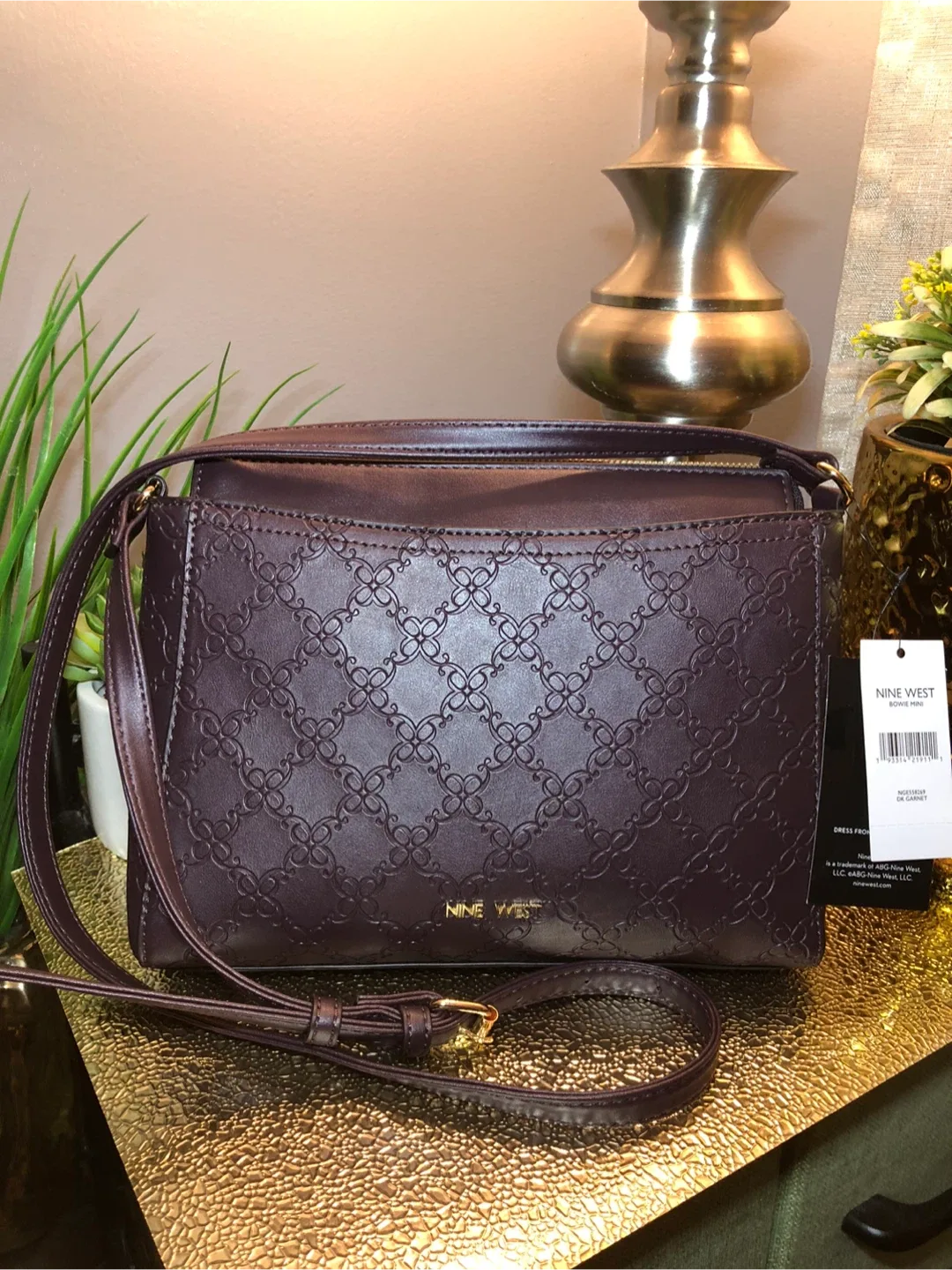 Nine West Brown Crossbody Bag image indicator(5)