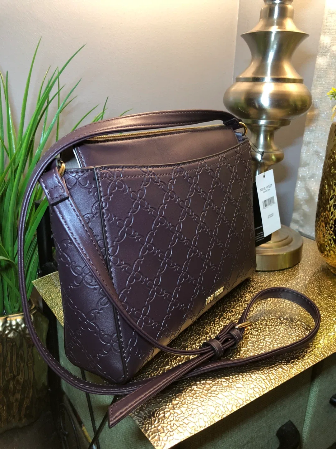 Nine West Brown Crossbody Bag image indicator(4)