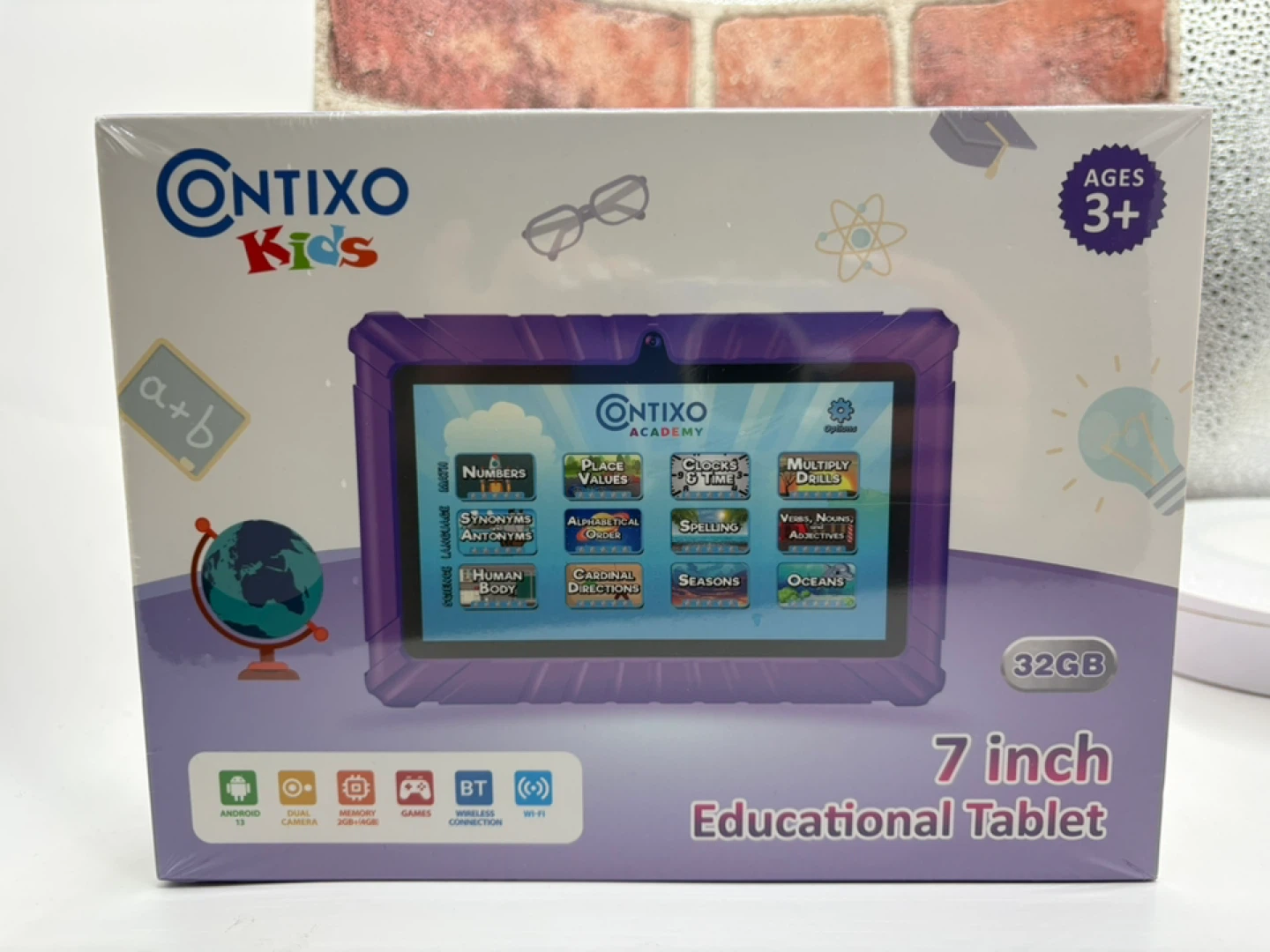 New Contixo Kids 7-inch Educational Tablet - Ages 3+