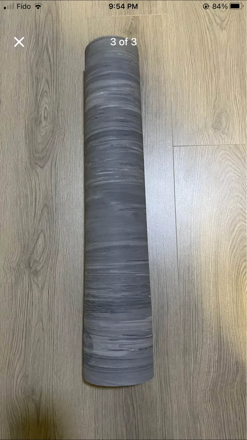 Lululemon Yoga Mat - Black Marble thumbnail
