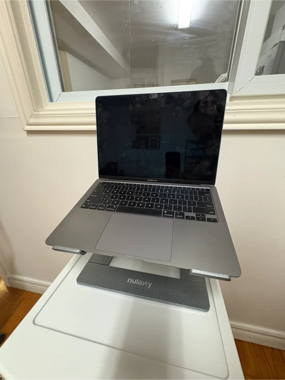 Laptop Stand - Silver Aluminum