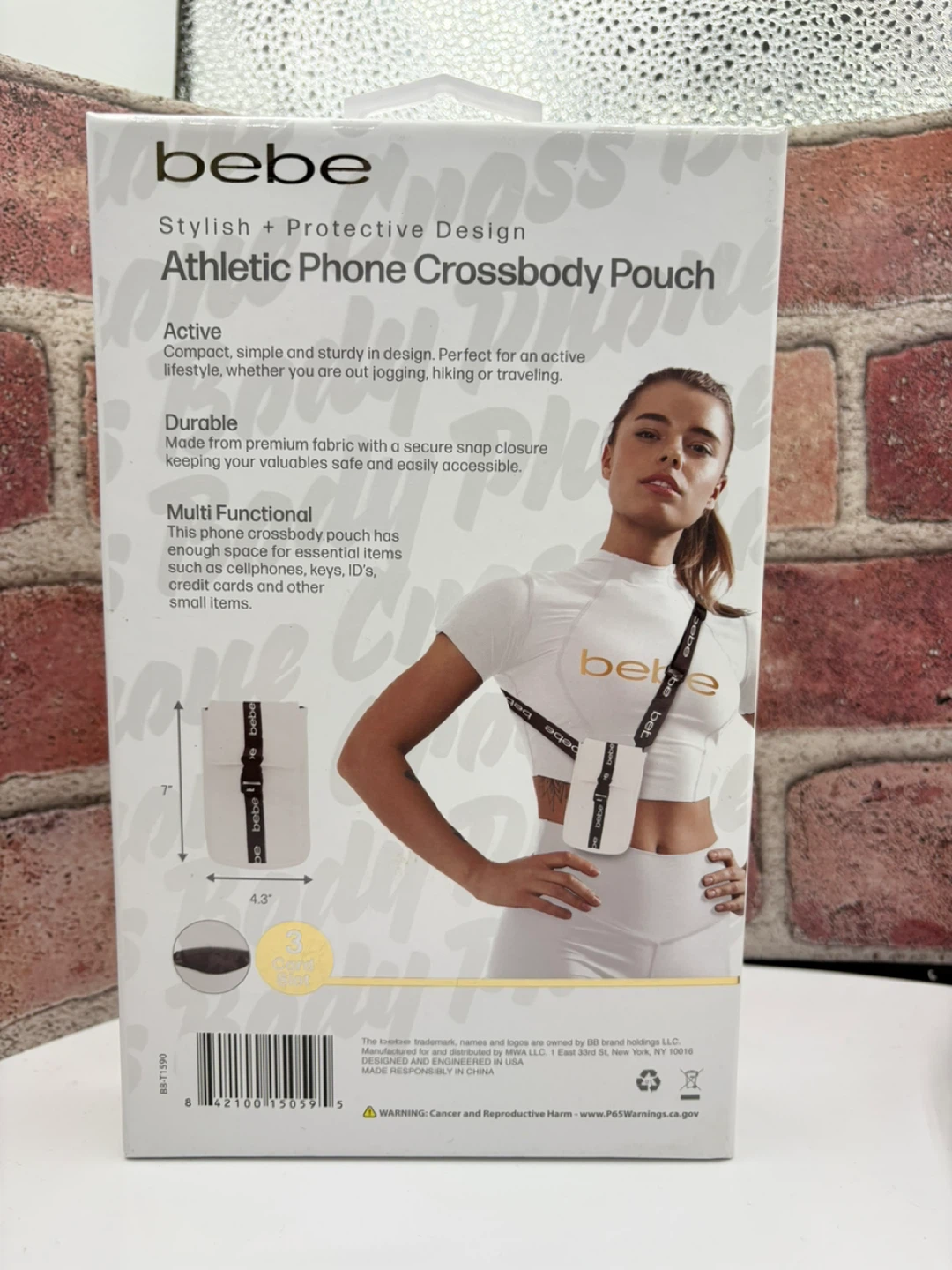 Bebe Athletic Phone Crossbody Pouch - New in Box - photo 2