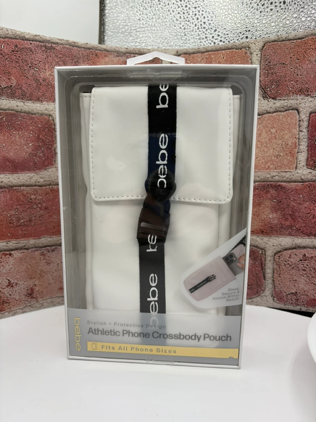 Bebe Athletic Phone Crossbody Pouch - New in Box