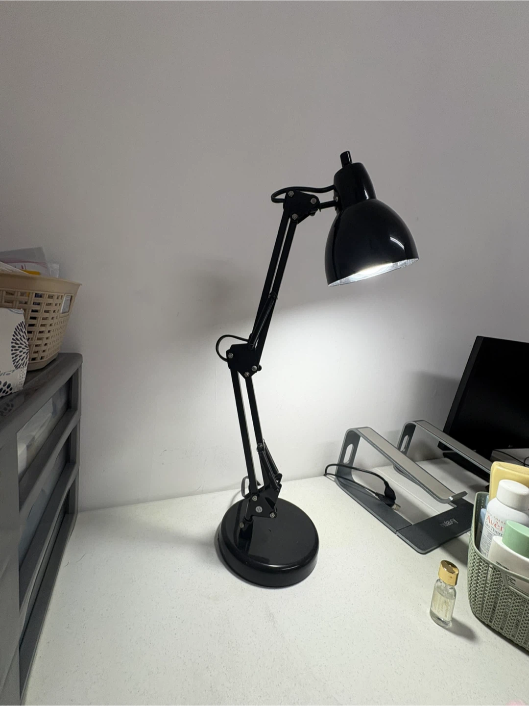 Black Adjustable Desk Lamp