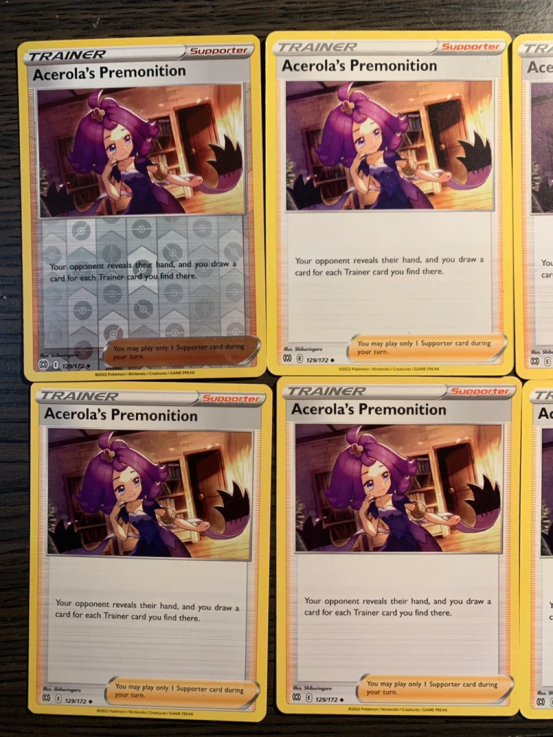 Acerola's Premonition Pokemon Trainer Card image indicator(2)