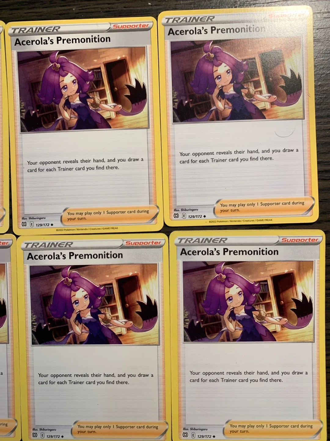 Acerola's Premonition Pokemon Trainer Card image indicator(3)
