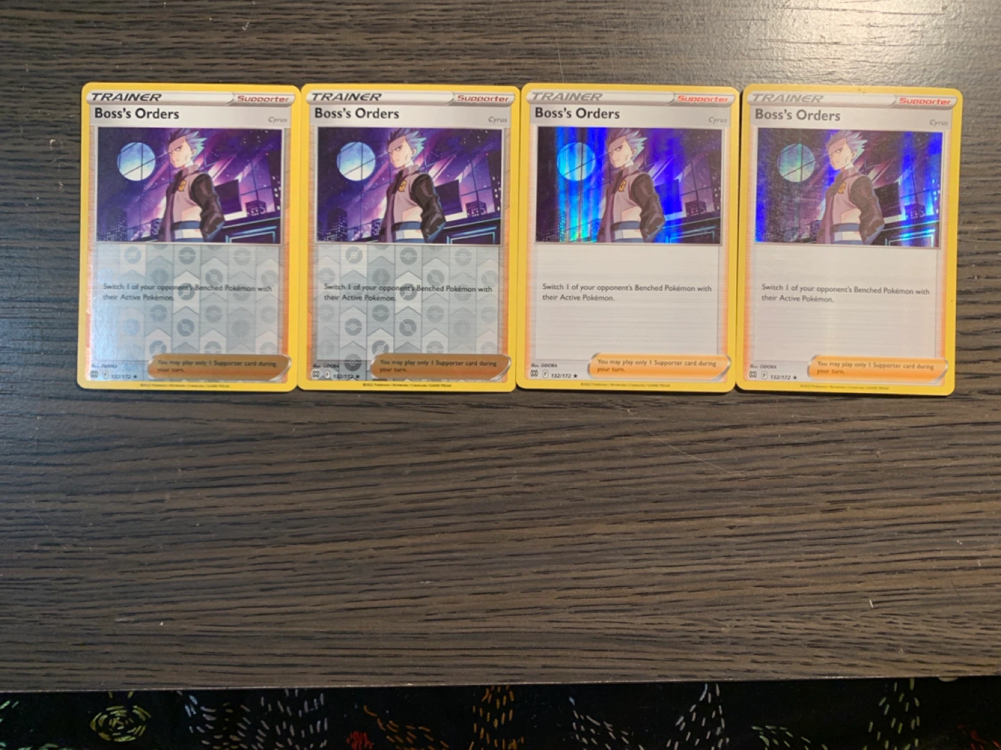 Pokémon Trainer Boss's Orders Card