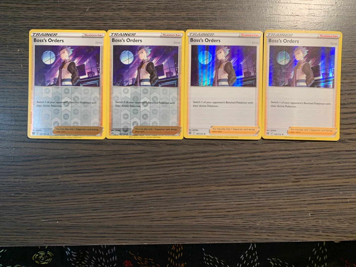 Pokémon Trainer Boss's Orders Card