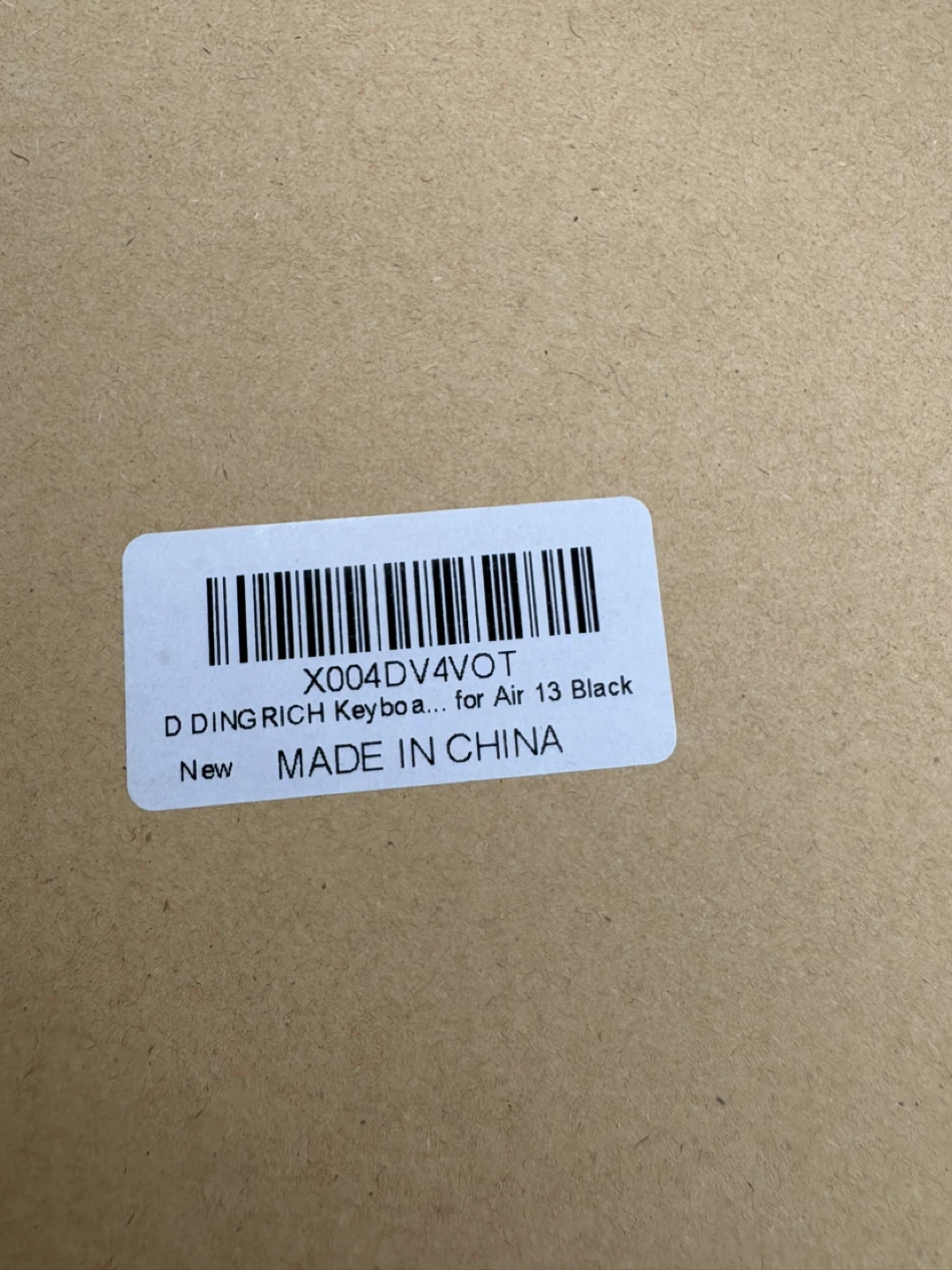 New D DING RICH Keyboard for Air 13 Black - photo 3