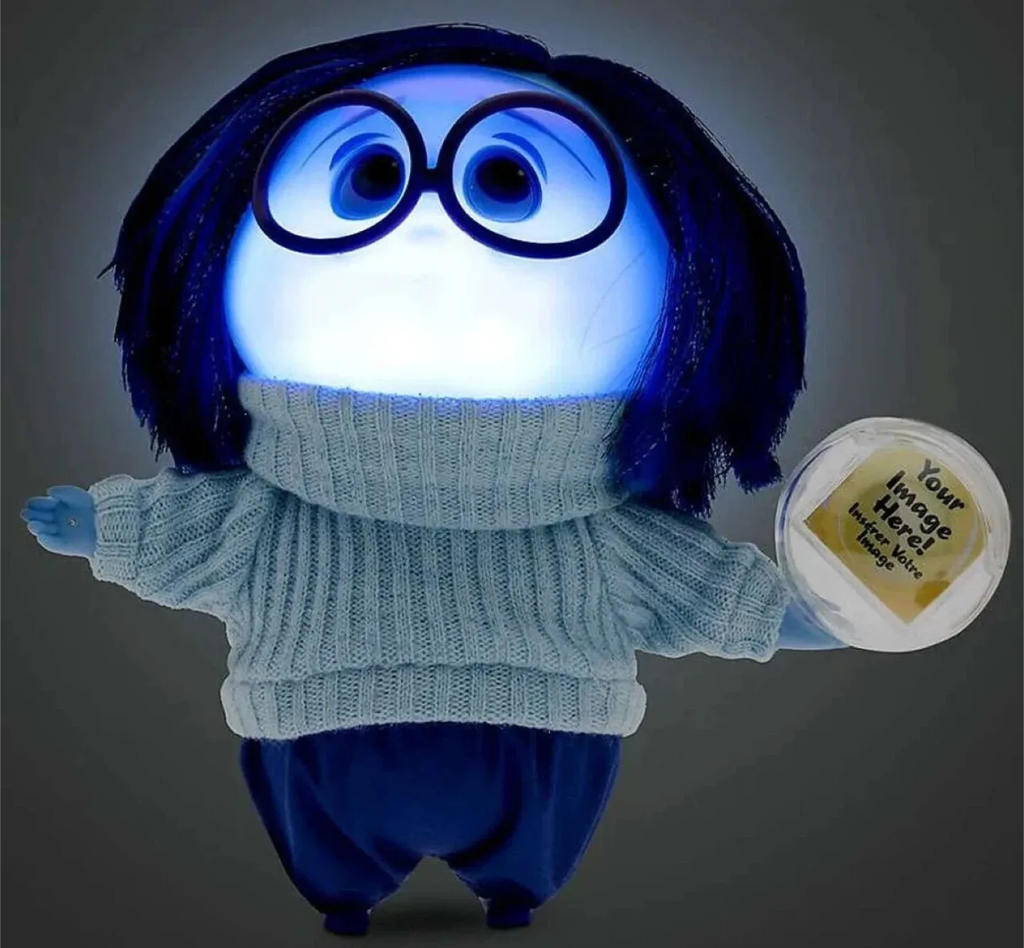 💙 Disney Inside Out Deluxe Talking Sadness Doll - NEW in box image indicator(3)