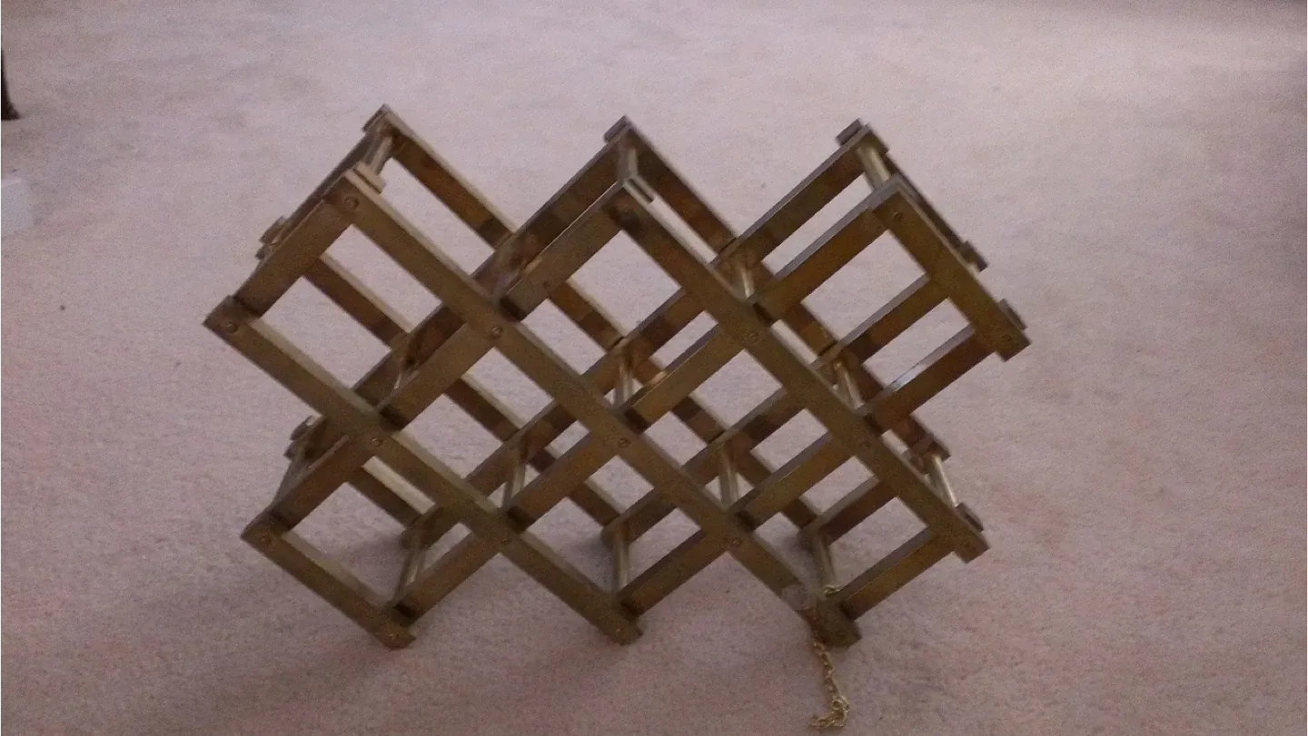 Vintage Accordion Wine Rack image indicator(2)