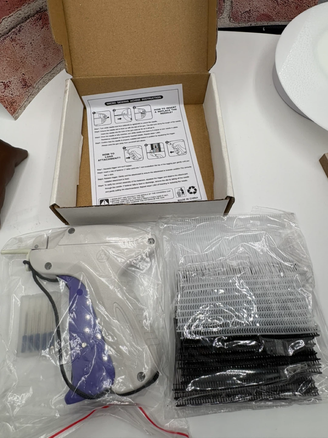 New Tagging Gun (White) with Box - photo 2