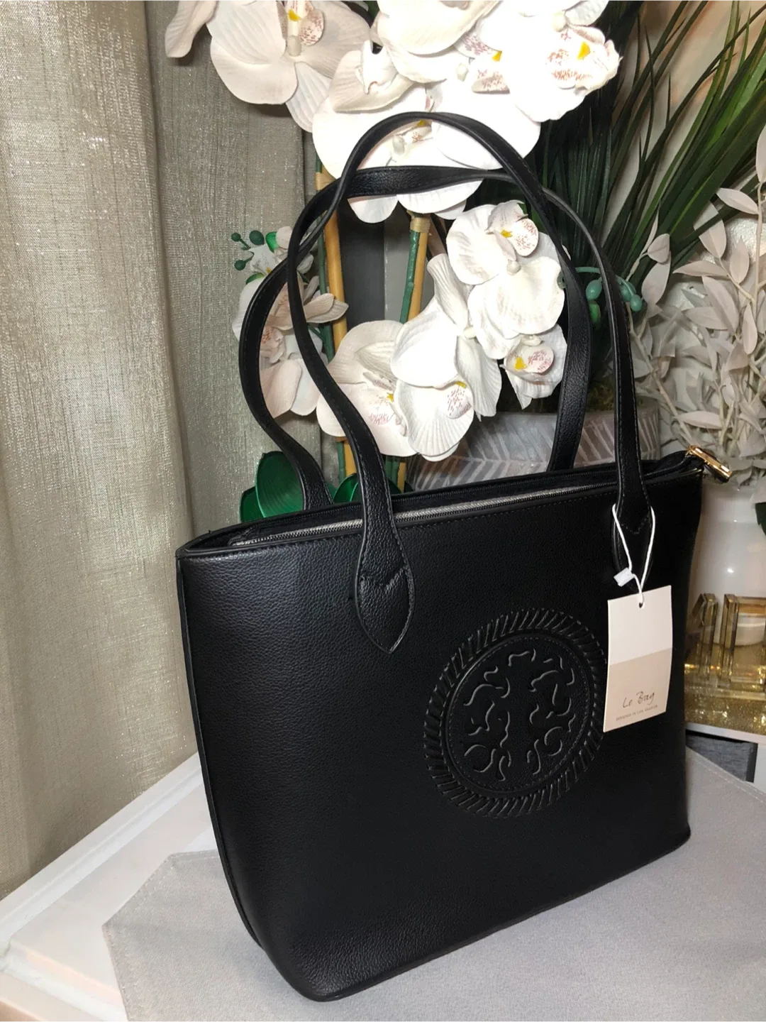 Le Bag Black Tote Bag image indicator(2)