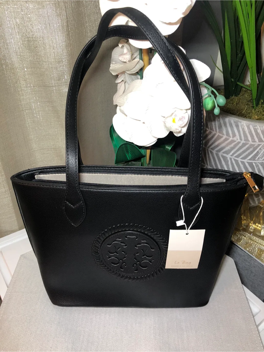 Le Bag Black Tote Bag image indicator(4)