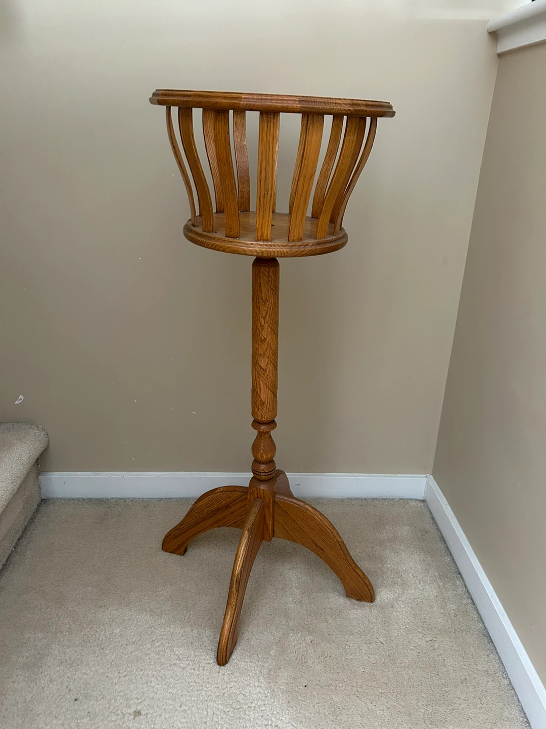 Wooden Plant Stand