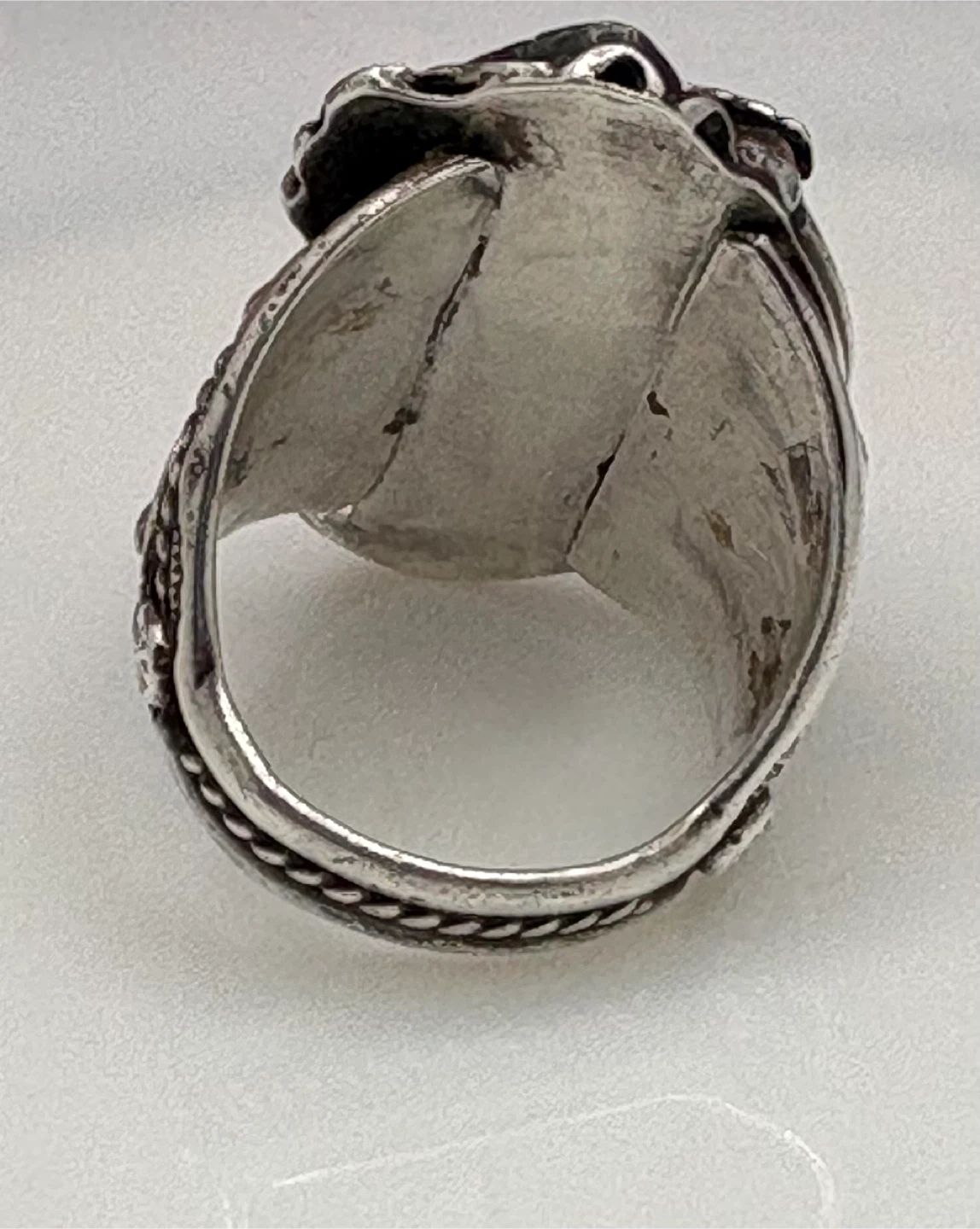 Vintage Sterling Silver Bear Claw Ring - photo 3