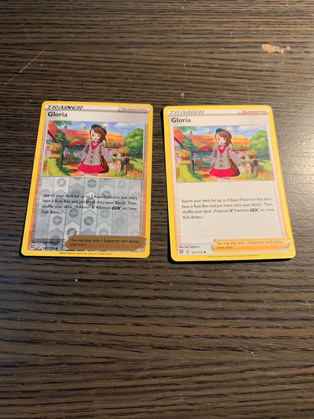 Pokémon Trainer Gloria Supporter Card
