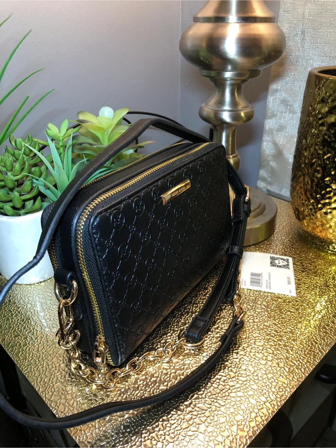 Anne Klein Black Crossbody Bag image indicator(4)