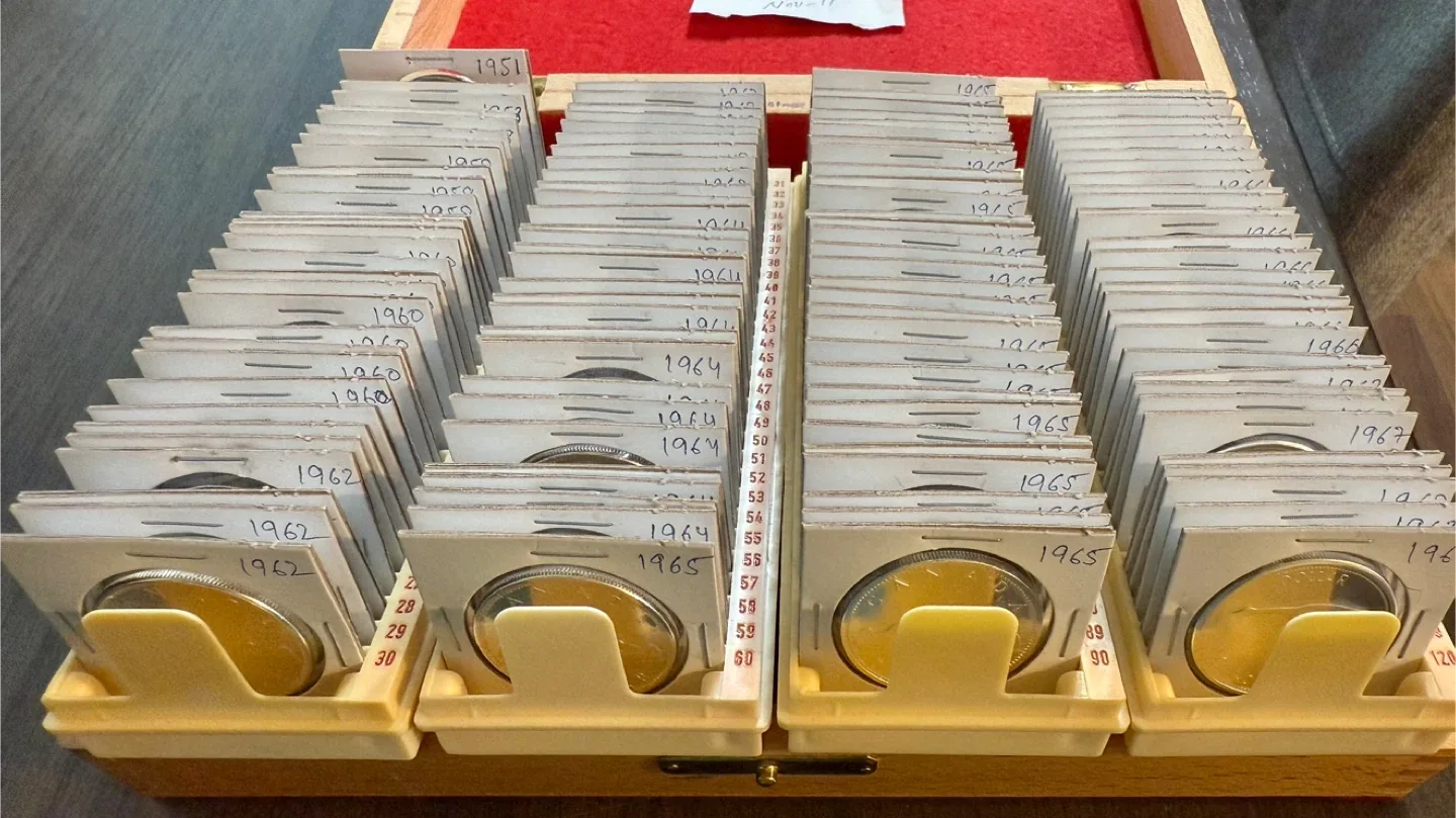 Vintage Canadian Silver Dollar Coin image indicator(3)