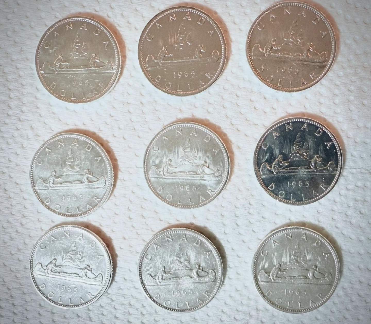 Vintage Canadian Silver Dollar Coin