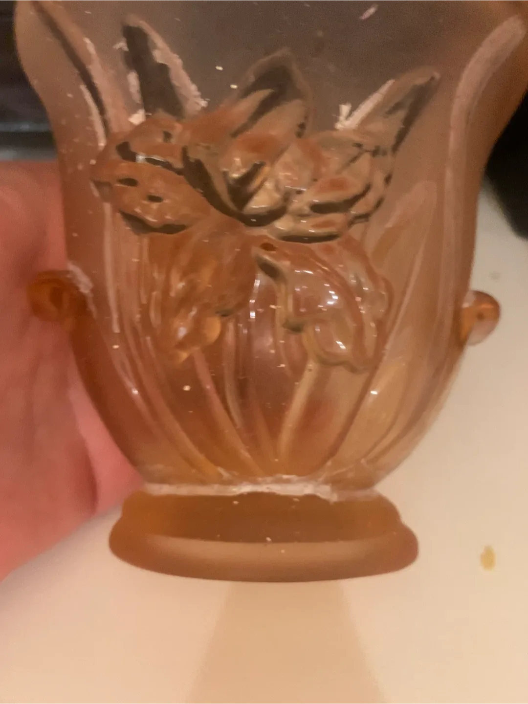 Vintage Floral Vase