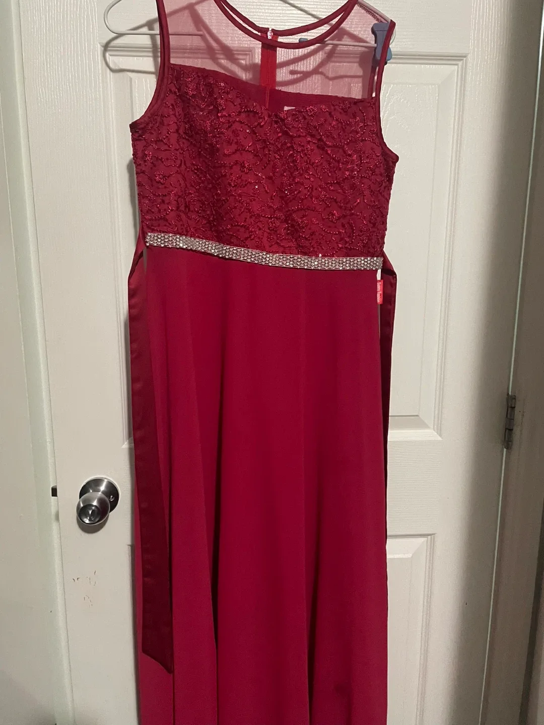 Burgundy Dress Kids Size 14