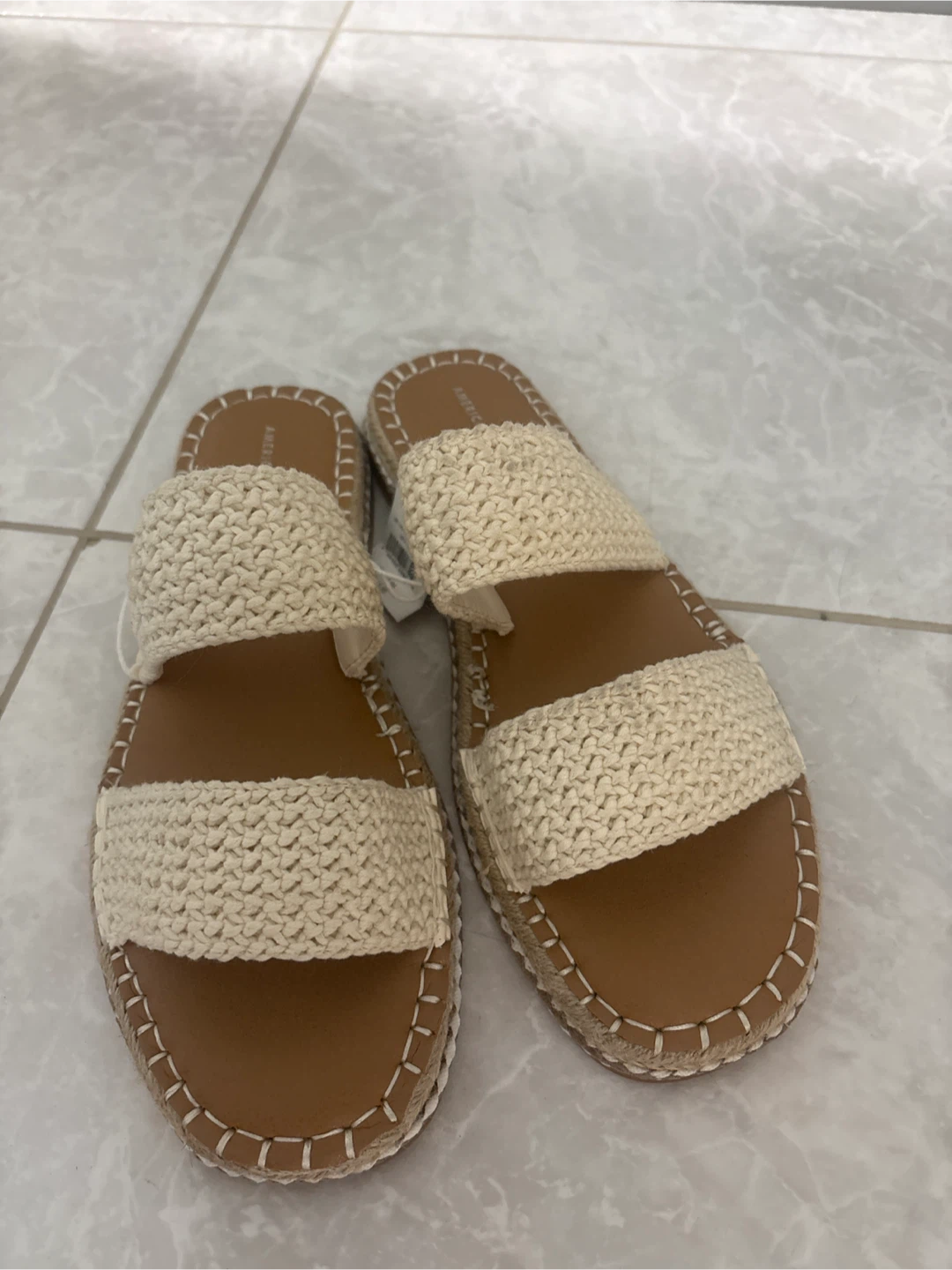 American Eagle Woven Slide Sandals - Size 9 - photo 2