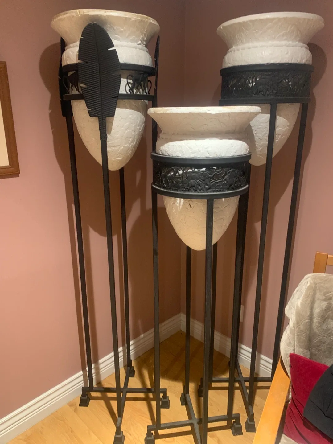 Decorative Urn Planter Stand