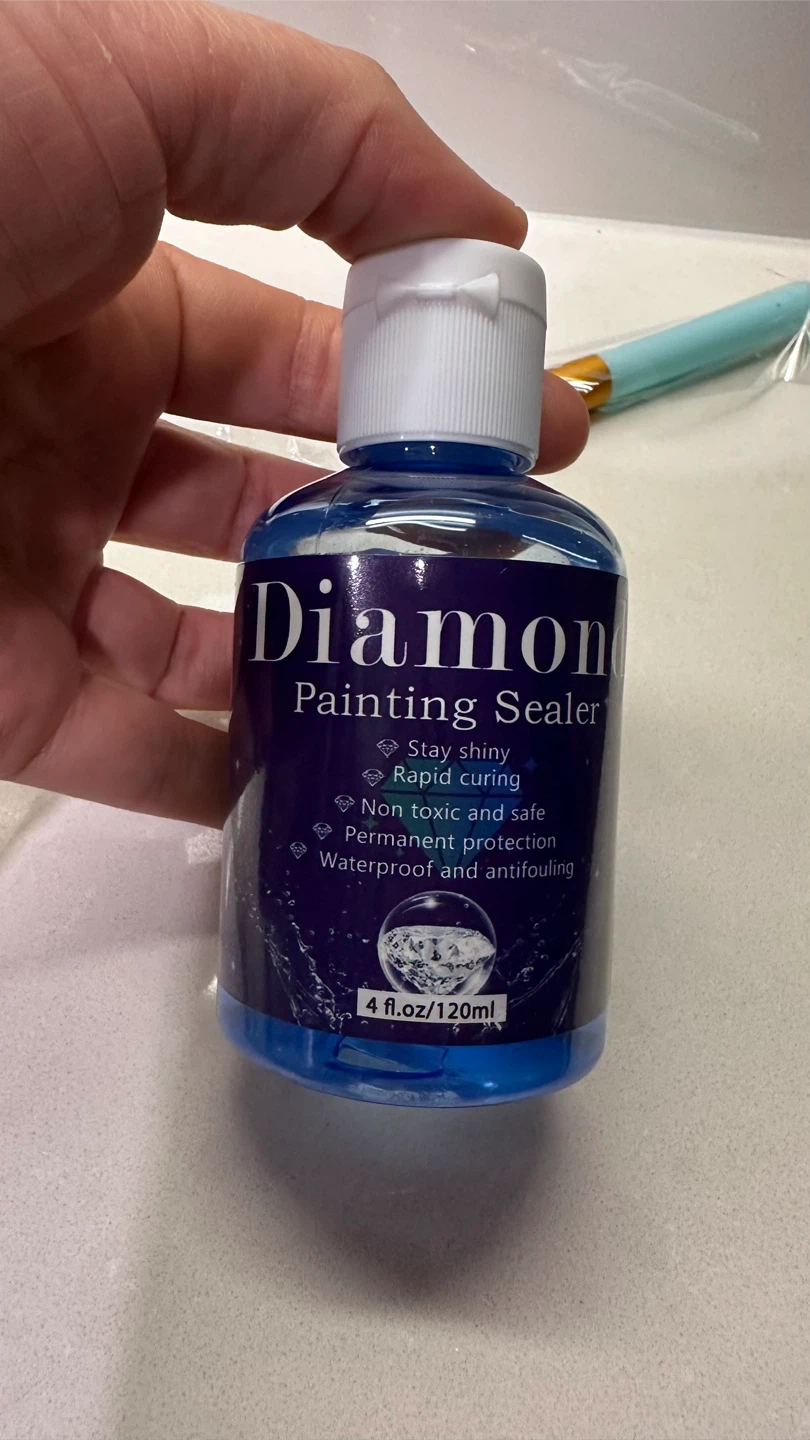 Diamond Painting Sealer with Brush, 4 fl oz - photo 2