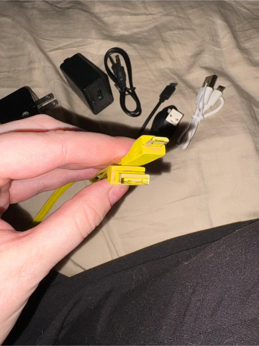 Assorted Chargers and Cables image indicator(8)