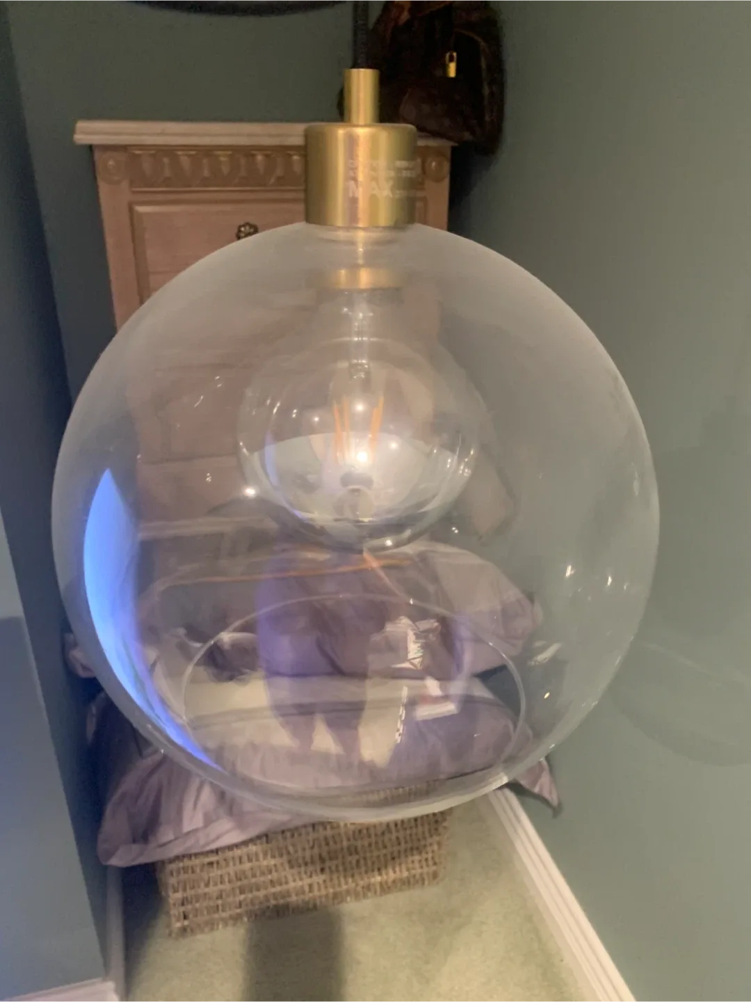 Glass Globe Table Lamp image indicator(3)