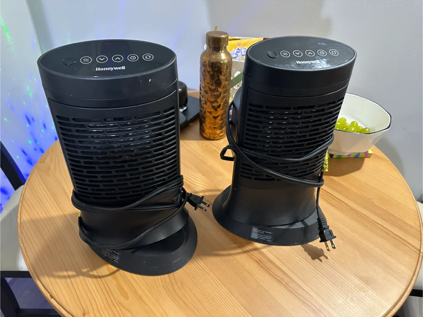 Honeywell Black Heaters - Set of 2 - photo 2