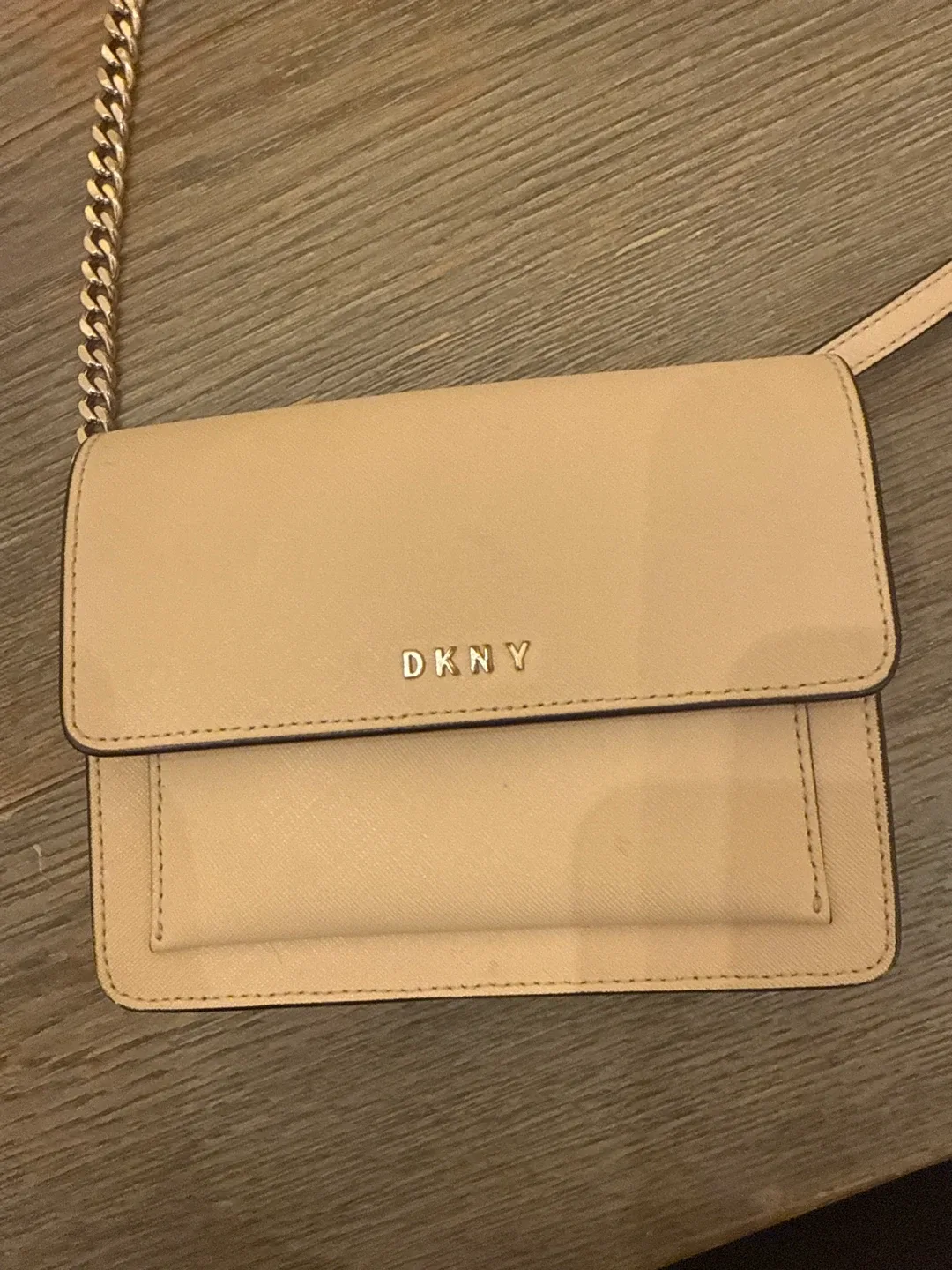 DKNY Beige Crossbody Bag image indicator(2)