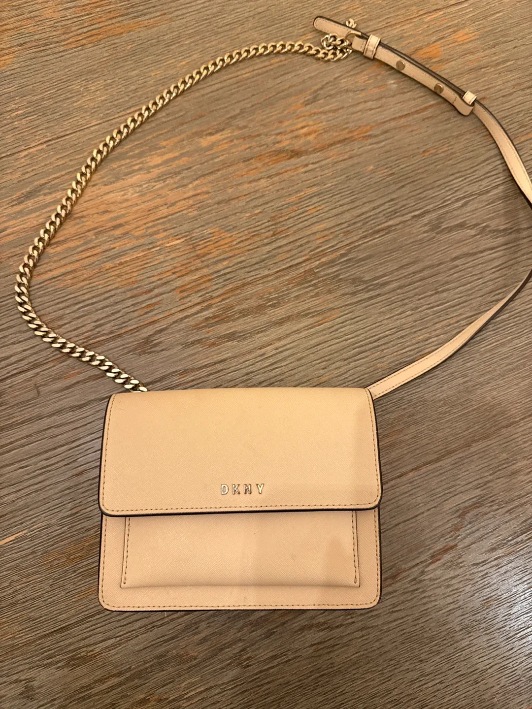 DKNY Beige Crossbody Bag image indicator(5)