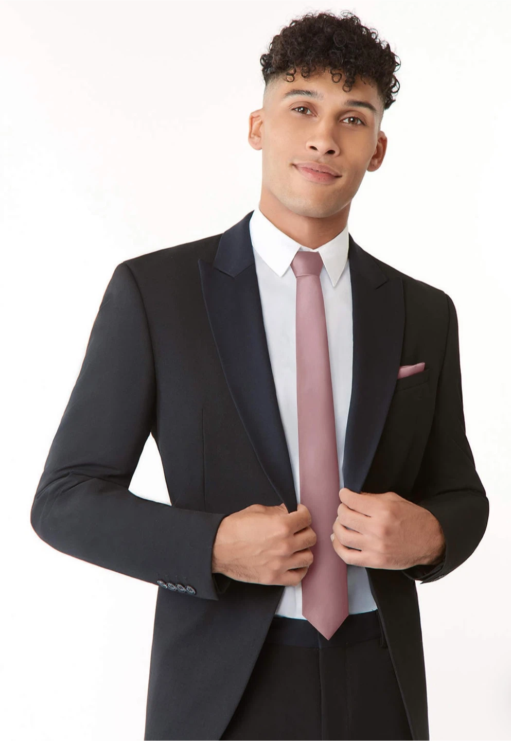 Brand New!! Azazie Gentlemen’s Collection Matte Satin Skinny Tie