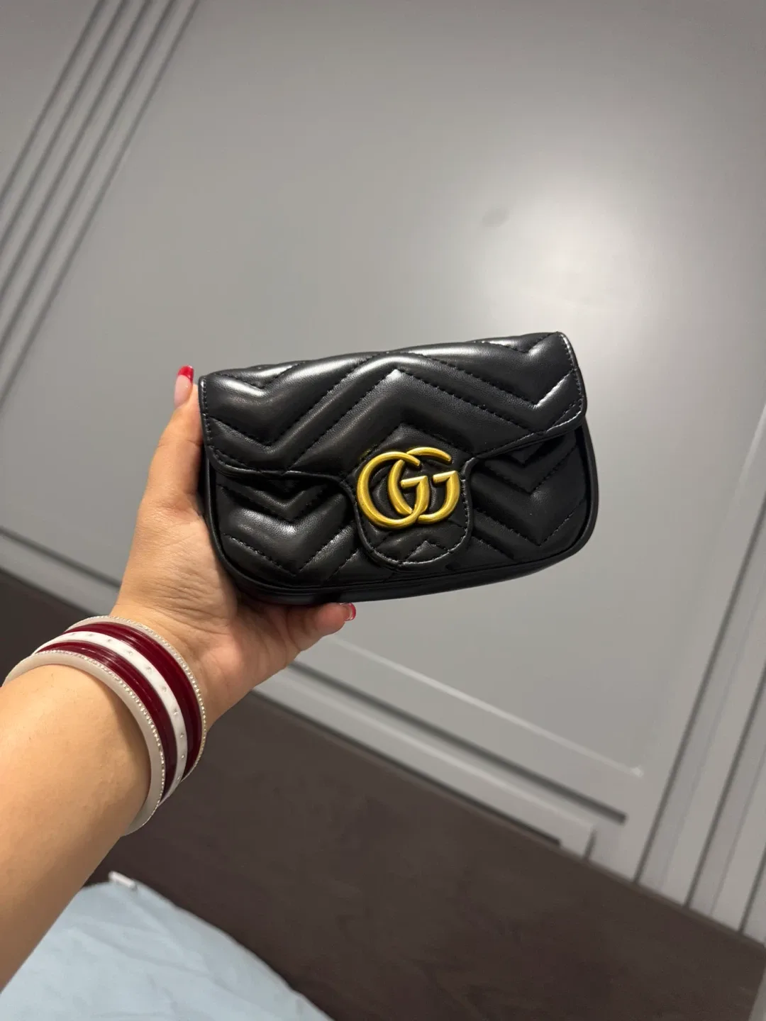 Gucci Marmont Mini Top Handle Bag